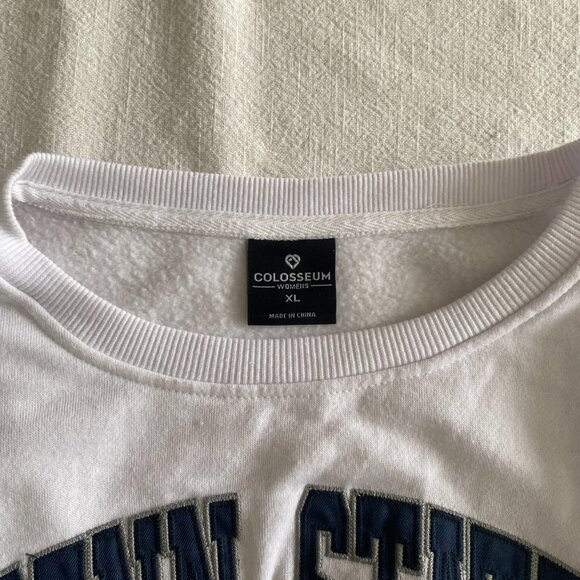 Penn State White Sweatshirt Womens XL - Picture 2 of 3